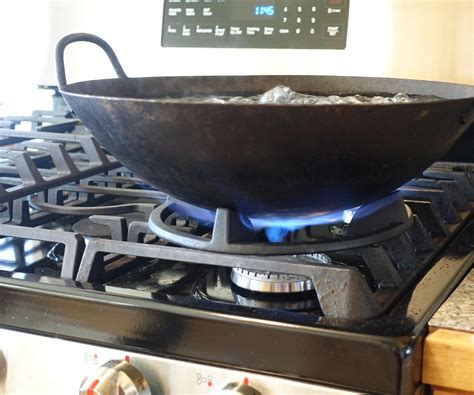 can you cook a wok on a gas stove